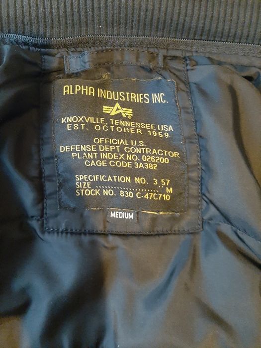 Бомбер Alpha Industries