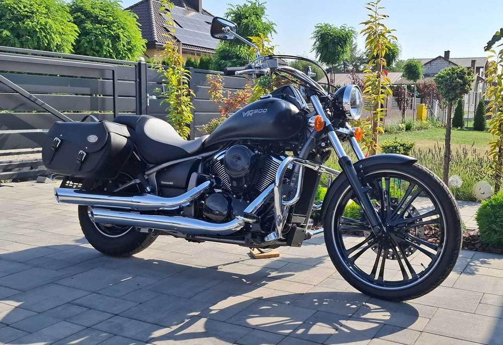 Kawasaki VN 900 Custom 2010r., 17446 km, EUROPA bezwypadkowy TRANSPORT