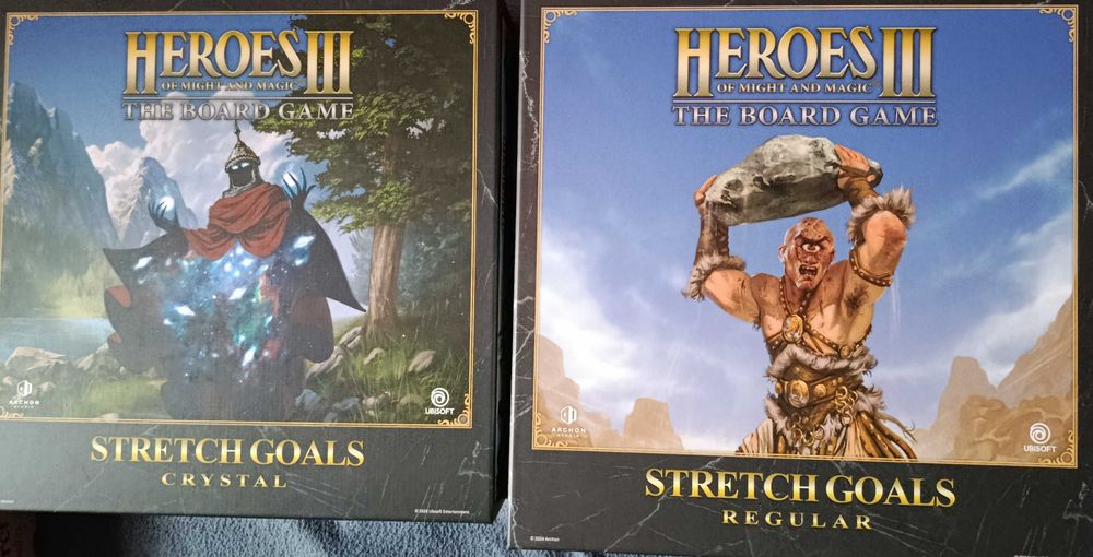 REZERWACJA Heroes of Might and Magic III Board game Stretch Goals II kampania