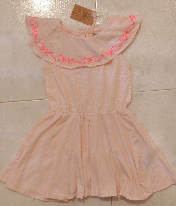 Vestido Coral Claro Novo da Unit Kids