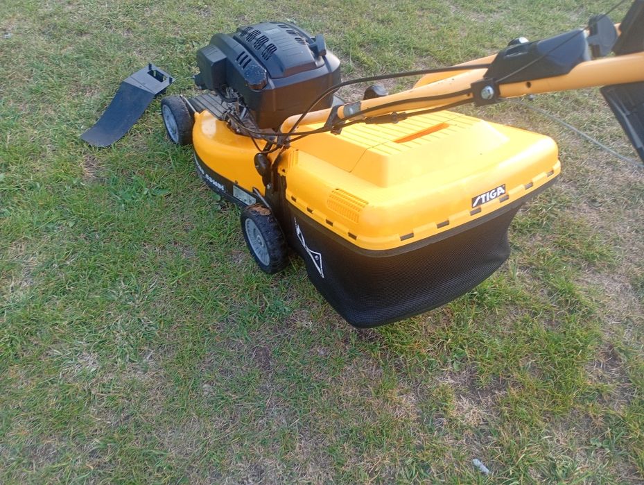 Kosiarka spalinowa Stiga 5 km mulczer  napęd kosz aluminium