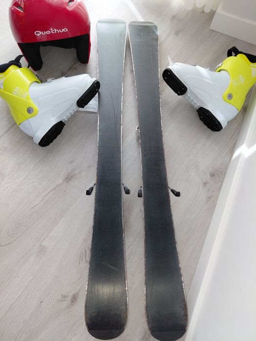 Skis 97 cm e Botas 18,5 - 20,5 cm Criança
