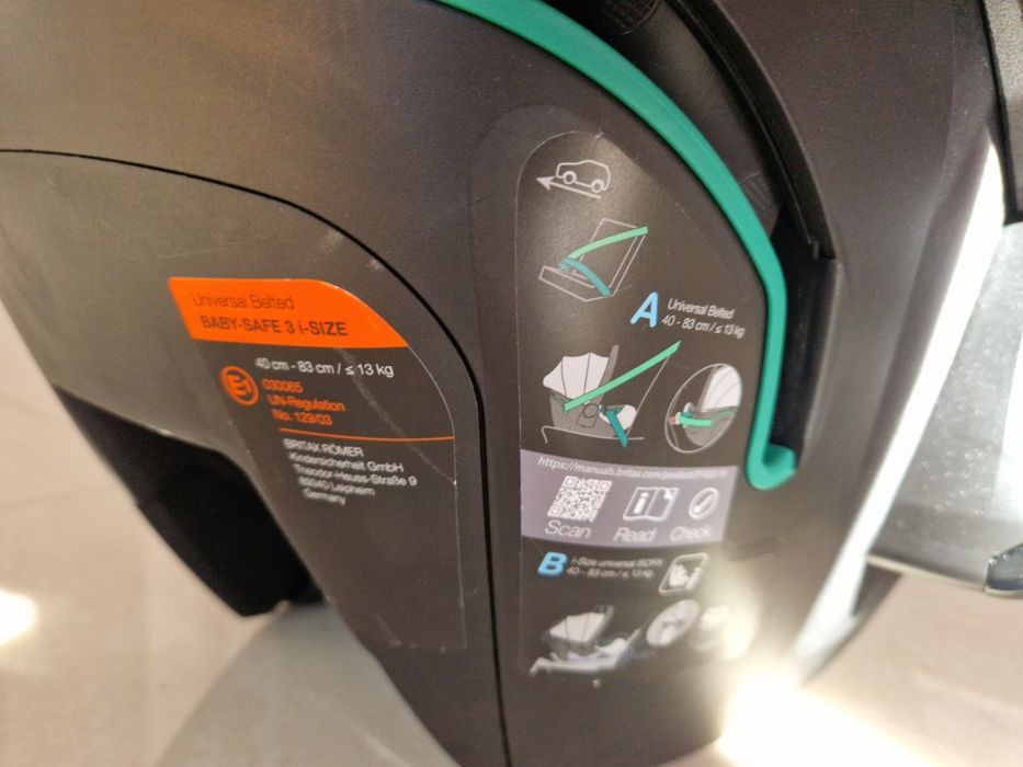 Fotelik britax rőmer Baby-Safe 3 i-Size