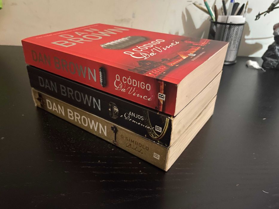 Robert Langdon: O Código da Vinci (3 livros) Dan Brown