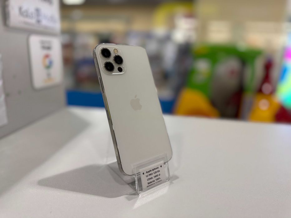 Telefon Apple iPhone 12 PRO 128 GB bateria: 100% + Gwarancja 12 msc
