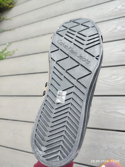 Buty trampki Calvin Klein czarno oliwkowe 43