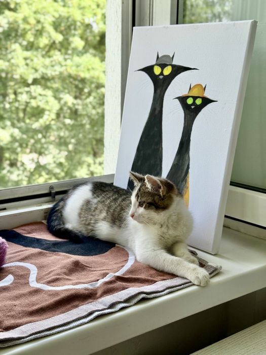 Маленька принцеска шукає люблячу котомаму