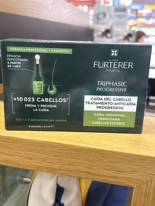 Ampola para a queda de cabelo