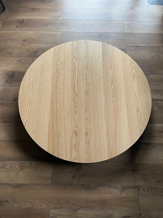 Blat stołu Jysk MARSTRAND, średnica 110 cm, rozkładany do 200 cm