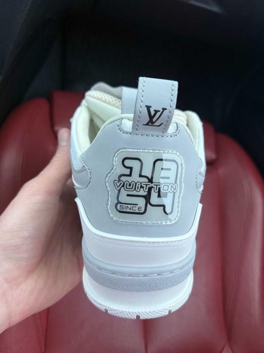 (ОПЛАТА ПІСЛЯ ОГЛЯДУ)Louis Vuitton Skate White Grey Луї Вітони Скейт