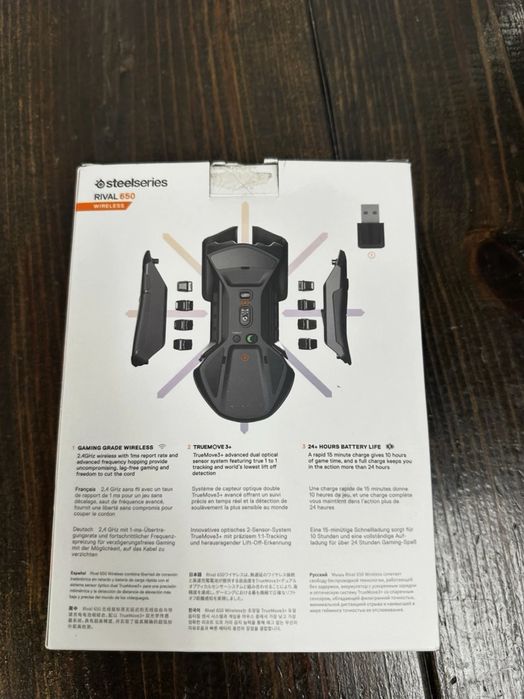 Rato Steelseries Rival 650 Wireless