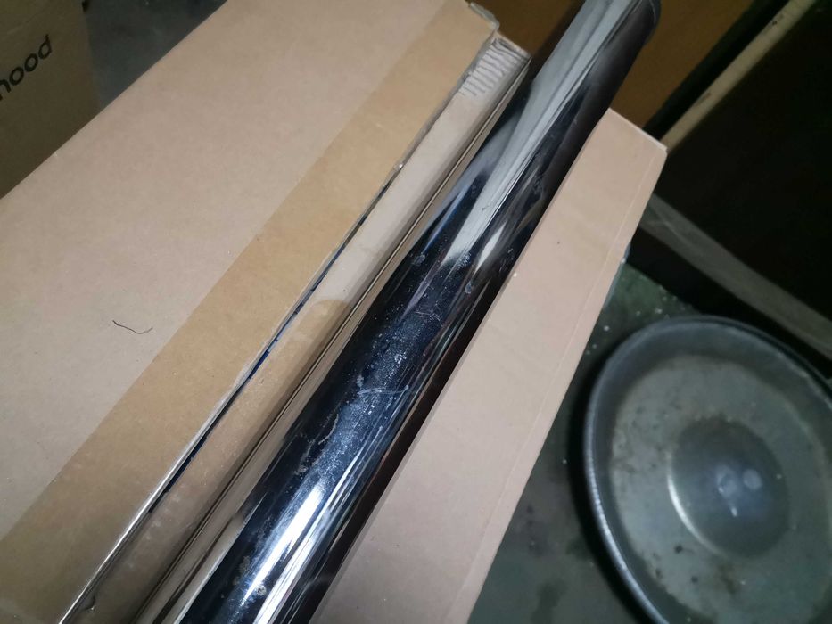 Опора хром стальная основа для офисного стола ножка