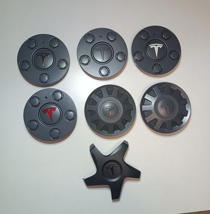 Колпачки Tesla R18,19,20,21,22 ковпачки на диски колеса болти Тесла