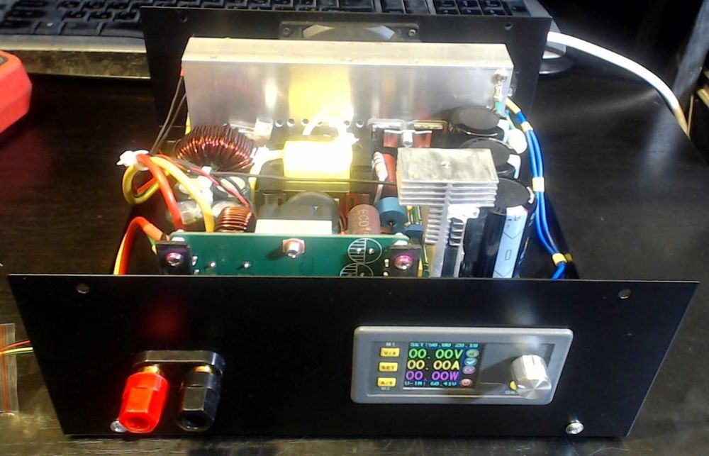 Модуль для лабораторного блоку живлення 60V, 25A, 1,5kW.+20%=1 ,8kW.