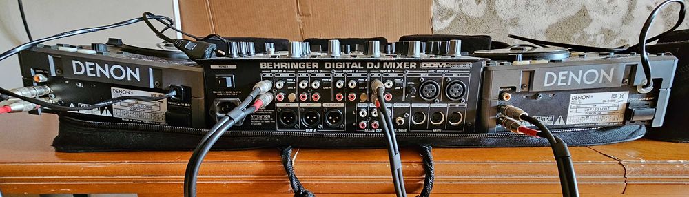 Zestaw dla Dj'a 2 cd odtwarzacze oraz mikser