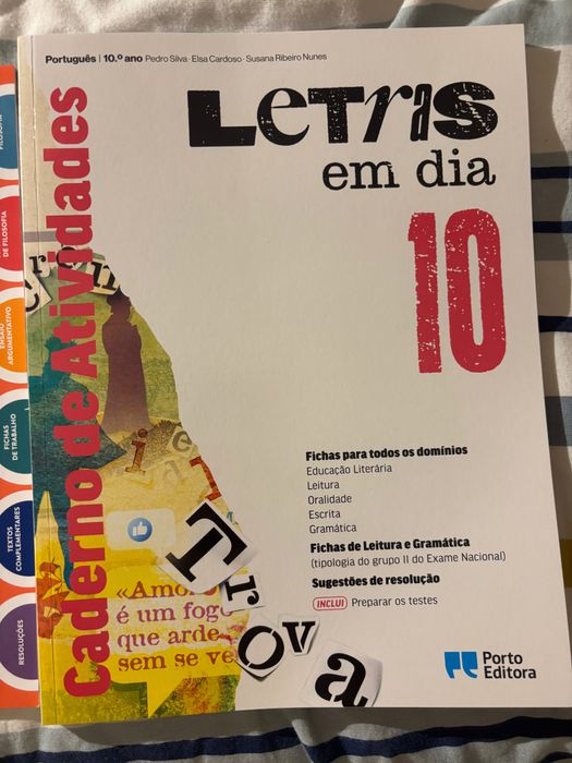 •NOVO• Cadernos de Atividades 10º Ano: Português, Filosofia e Inglês