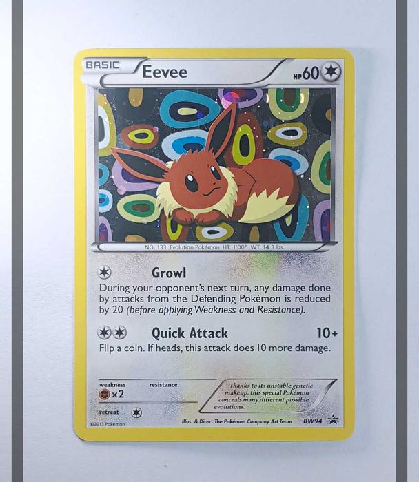 Eevee BW94 Promo Pokemon ENG-NM