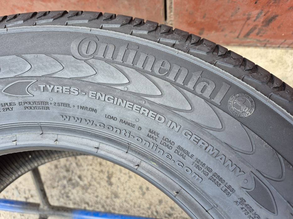 235/65/16C R16C Continental Vanco 2 2шт ціна за 1шт шини
