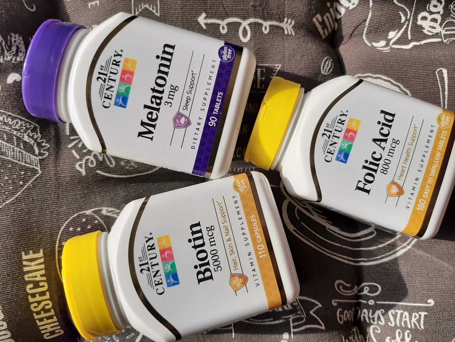 21 st century Цинк Магний Мелатонин Кальций вітамін А С Е Биотин Селен