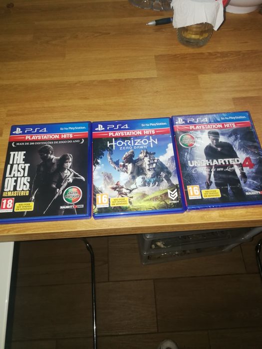 Ps4 + 3 jogos + 1 controle