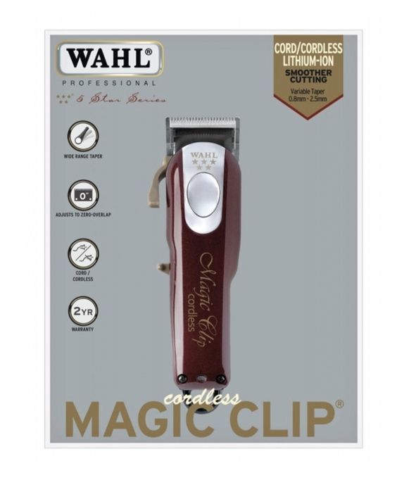 Професійна машинка для стрижки WAHL MAGIC CLIP CORDLESS