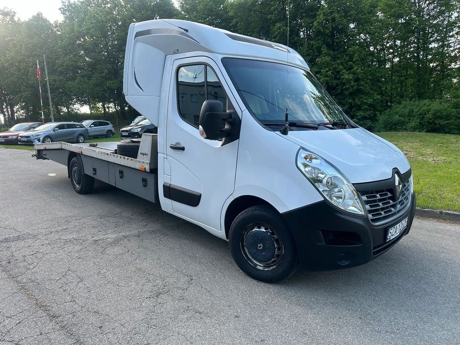 Renault master  2.3 DCI Tacho Autolaweta Pomoc drogowa Faktura Vat Stan Bardzo Dobry