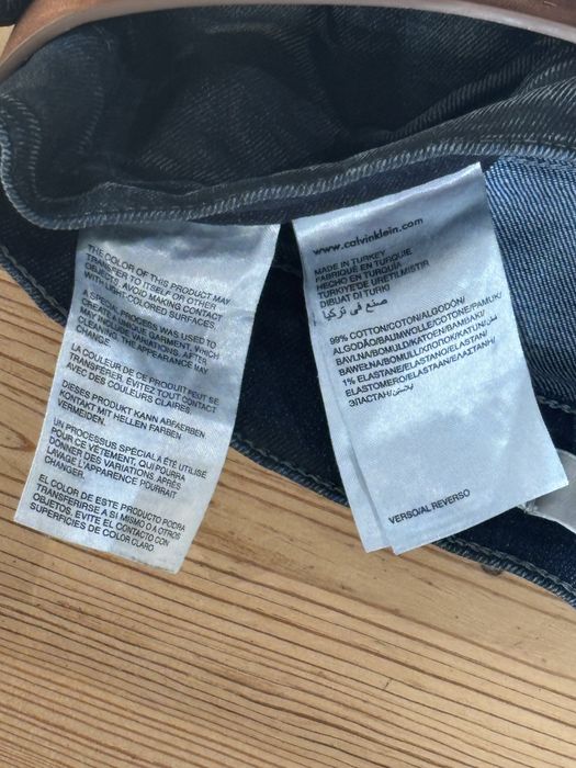 Calvin Klein Jeans Coated/waxed denim