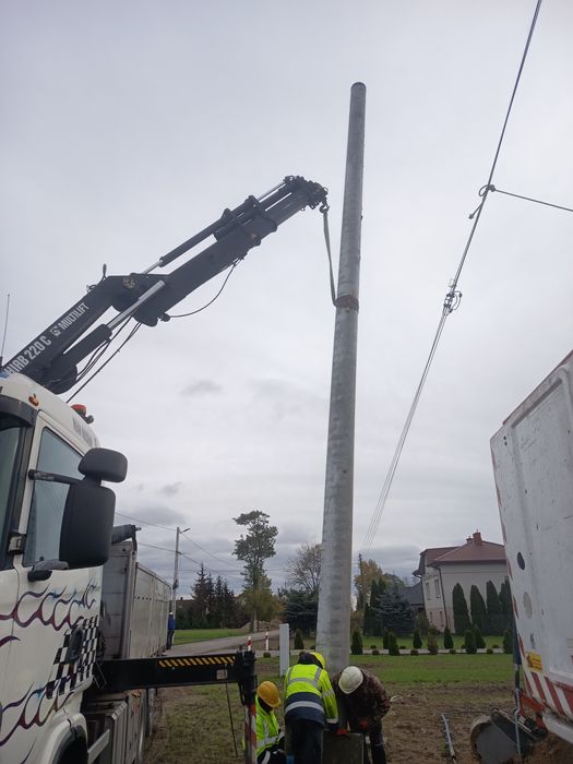 Usługi HDS 14 m transport, Wywrotka