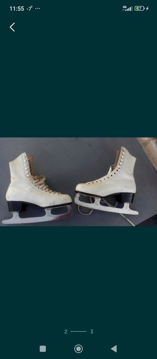 Коньки фигурные коньки