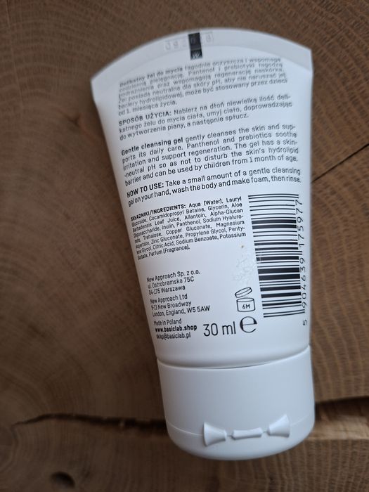 Basiclab żel do mycia 30 ml