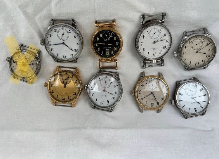 Wojskowy Jaeger Le Coultre  pasówka ze statku powietrznego Roma 40 mm