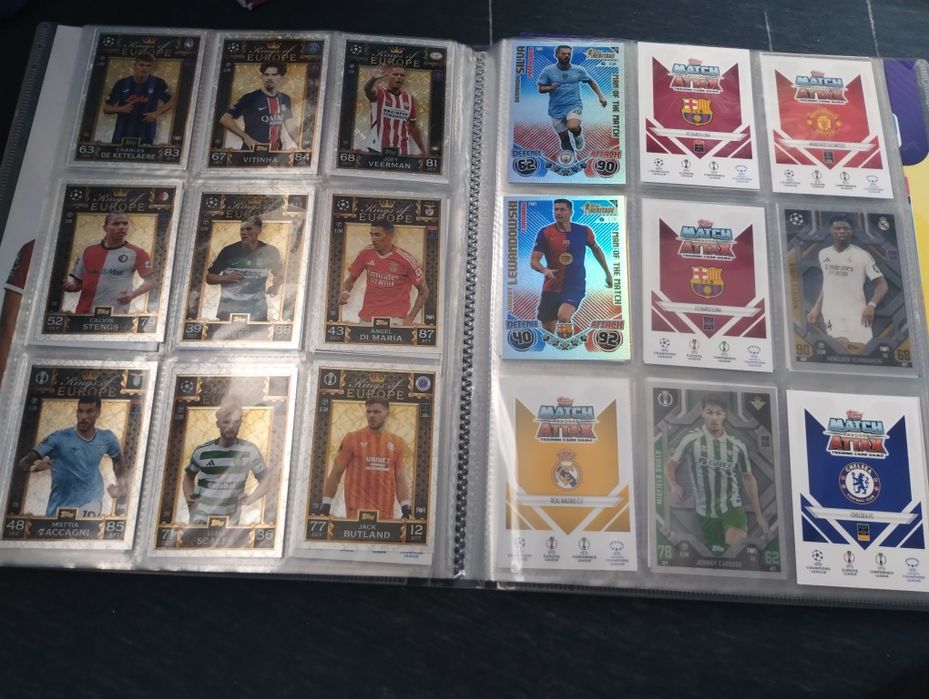 Topps match attax 2024/2025 extra  karty opis Messi goat platinium pul
