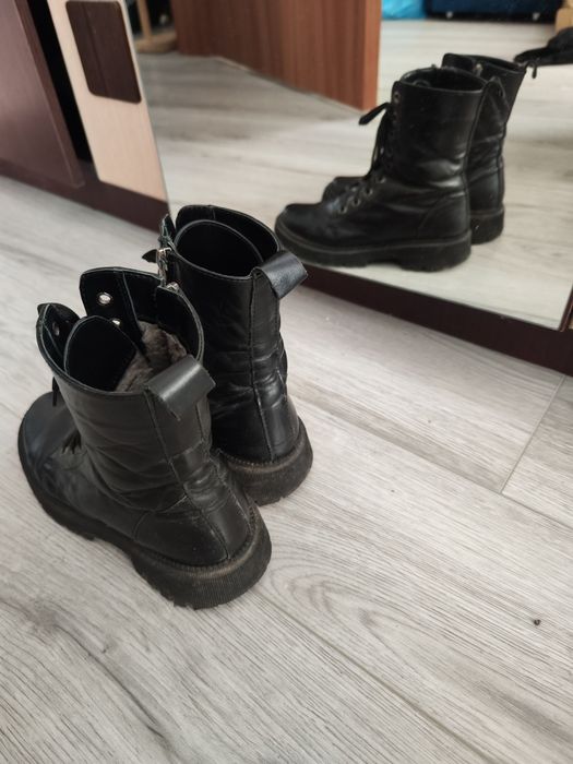Ботінки зима нат шкіра 38-24,5 см