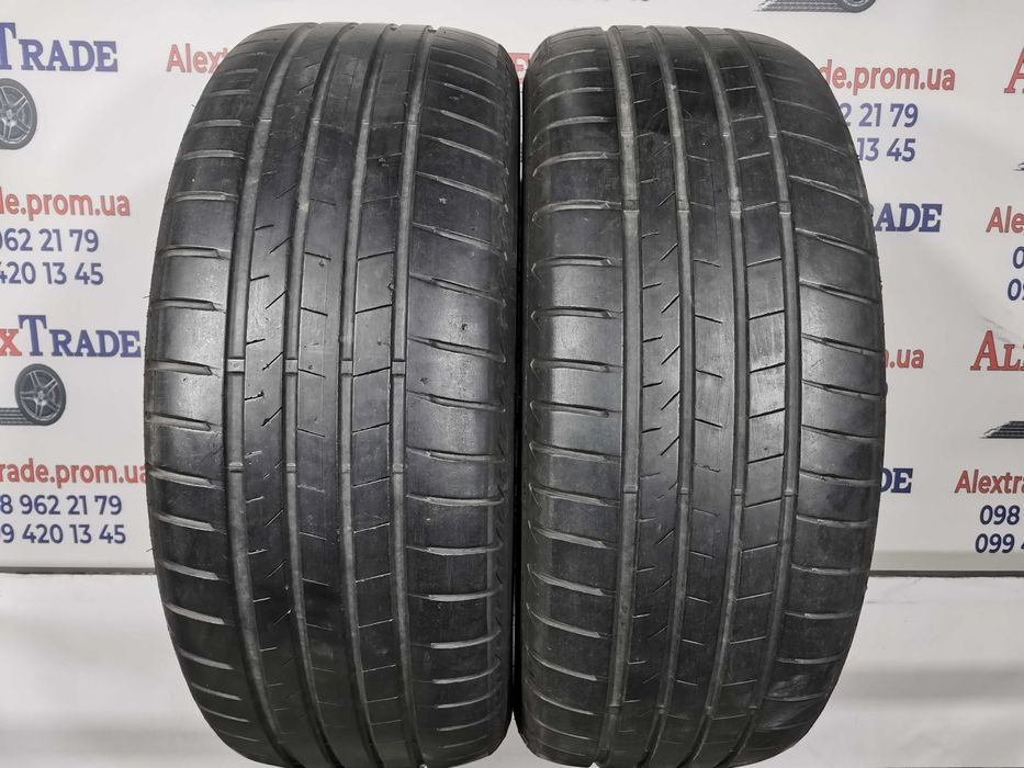 2 шт. 235/55 R18 Bridgestone Alenza 001 літні шини вживані, 2020 рік