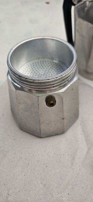 Cafeteira de alumínio