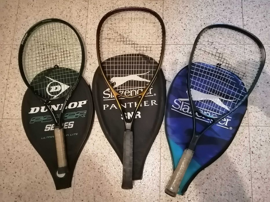 Raquete Ténis (Dunlop ou Slazenger) - com capa