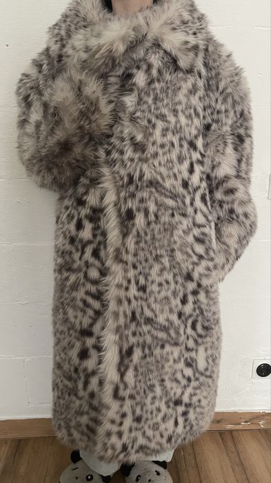 еко( штучна ) шуба довга