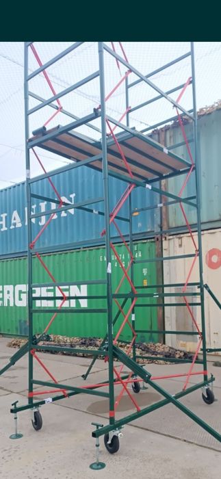 Аренда  строительные леса вышка тура передвижные высота  любая