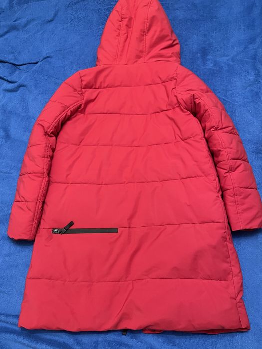 Куртка зимова червона