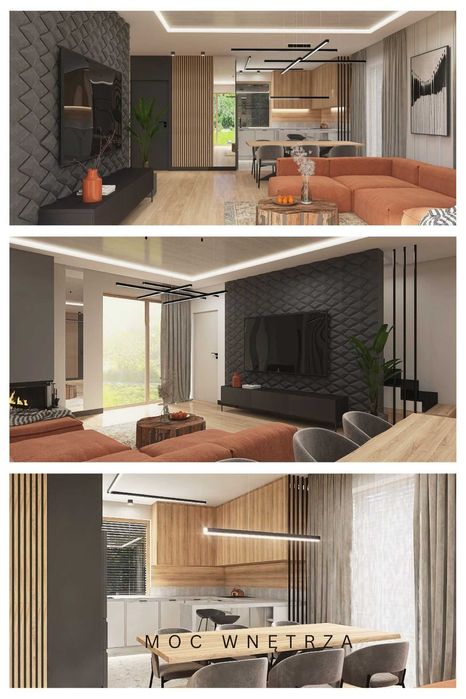 Projektowanie wnętrz super cena z wizualizacją fotorealistyczną