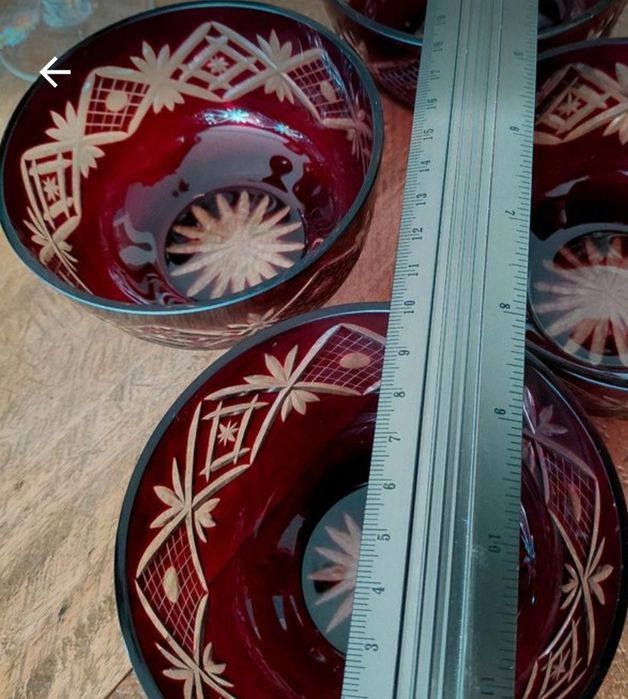 Кришталь шліфування ручної роботи 50–60-х років