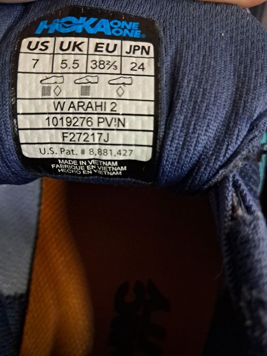 Кросівки жіночі Hoka розмір 38  (24,5 см)