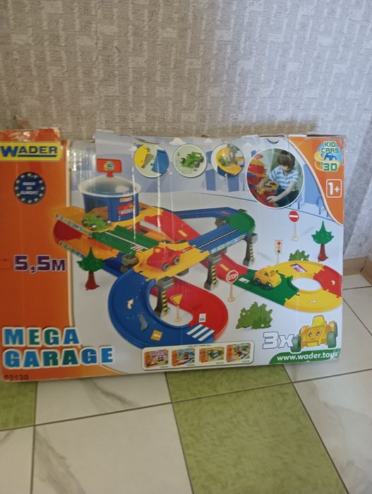Гараж з трасою Kid Cars 3D Wader (53130) 5,5 м
