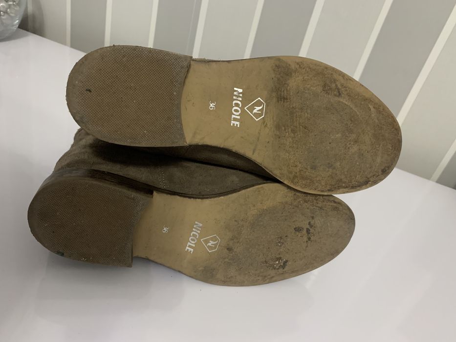 Botki Nicole jak Isabel Marant kowbojki 36