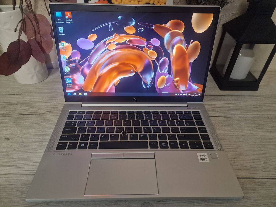 Ультратонкий Hp 840 G7 i7-10го/ОЗУ 8Gb/Nvme 256Gb/UHD 2Gb