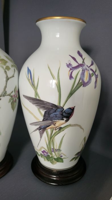 Ваза Franklin porcelain, Японія, 1980-1981