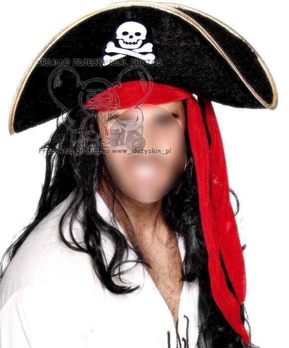 kapelusz pirata duży