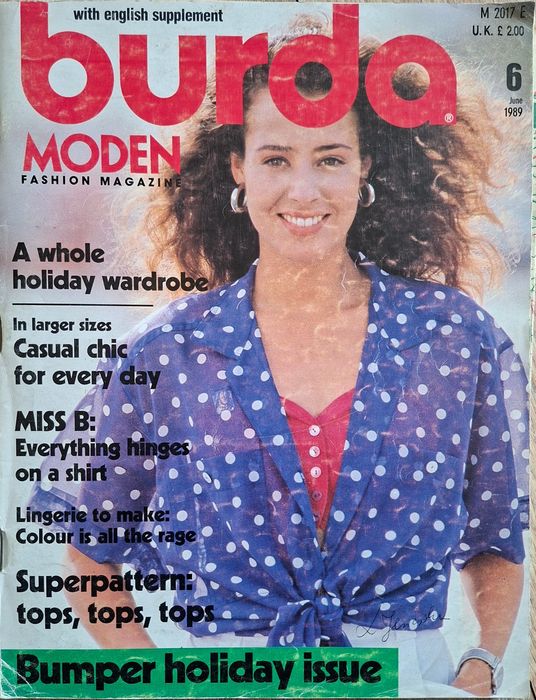 Burda - Gazetki Modowe od 3/80 do 3/19  !!! WYKROJE !!!