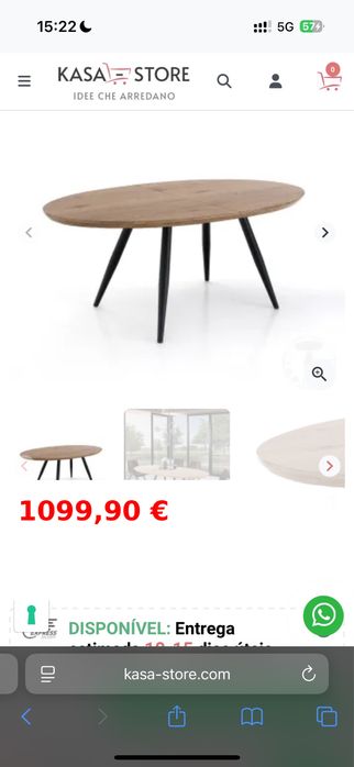 Mesa de jantar indoor importada de italia feita sob encomenda