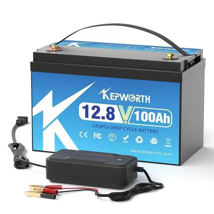 Акумулятор Kepworth LiFePO4 12V 100Ah 1280W MINI Smart Bluetooth